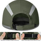 GADIEMKENSD Reflective Folding Outdoor Hat Unstructured Design UPF 50+ Sun Protection Sport Hats for Womens and Mens