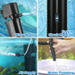 Aquarium Filter for 40-150 Gallon Tank, U-V Fish Tank Green Clean Machine Submersible Powerful Pump Canister Filter 400GPH for Pond Turtle Tank Saltwater Freshwater Crystal Clear Green Killing
