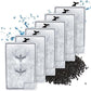 Erreloda 6 Packs Extra Small Filter Cartridges Replacement Compatible with Aqueon QuietFlow E Internal Power Filter Size 3