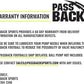 Passback Official Composite Football, Ages 14+, High School Training Football, (Ships Deflated)