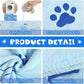 Chumia 4 Pcs Dog Towels for Drying Dog Puppy Bulk Microfiber Absorbent Paw Towel Pet Bathing Supplies Quick Drying for Medium Cats Pets Shower(24 x 40 Inch,Light Blue)