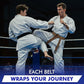 BJJ Belt for Men & Women Brazilian Jiu Jitsu Belt with Ranking Stripes Sleeve Bar Kids Jiu Jitsu Gi Belt