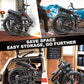 W Wallke 2025 X3 ProMax MAX Folding Dual Motor Electric Bike, 48V 44Ah/22Ah Long Range Adults Ebike, 26" Fat Tire All Terrian Full Suspension 31-34 MPH Fast E-Bike, 7-Speed Mountain e Bicycle, UL2849