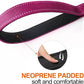 TwoEar 6FT 1IN Strong Rose Dog Leash with 2 Padded Handles, Traffic Handle Extra Control, Comfortable Soft Dual Handle, Auto Lock Hook, Reflective Walking Lead for Small Medium and Large Dogs