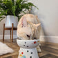 Necoichi Raised Stress Free Cat Food Bowl, Elevated, Backflow Prevention, Dishwasher and Microwave Safe, No.1 Seller in Japan! (Fuji Limited Edition, Large)