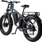Peak 3000W Dual Motor Ebike for Adults, 48V 25AH Long Range Electric Mountain Bike, 30-34MPH Step-Thru Unlocked Electric Bike