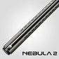 RHINO Nebula 2 Pool Cue - 100% Carbon Fiber Shaft & Composite Butt. Time Crystal Tip, Pro Taper Design, 12.4 mm,12.8 mm. 3/8-8 Joint, 3D Friction Grip. Low Deflection Pool Cue