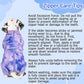 Lukovee Recovery Suit for Dogs, Zipper On Recovery Suit for Female Male Dog, Onesie Abdominal Wounds Cone E-Collar Alternative Prevent Licking Spay Recovery Suit (XL,2TPU)