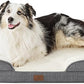 Bedsure XL Orthopedic Dog Bed for Extra Large Dogs - Waterproof XLarge Dog Cat Bed, Comfort Dogs Couch Sofa with Washable Removable Cover, Pet Bed with Nonskid Bottom, Argyle Black-Checks, 42"