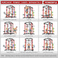 Power Rack Power Cages Multi-Function Squat Rack with Cable Crossover System Selectable More Training Attachment Weight Cage for Garage Home Gym