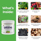 Paradise Herbs, ORAC Energy Greens Powder, Antioxidant Power of 24 Servings of Fruits & Vegetables in 1 Scoop, 15 Servings