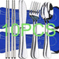 10PCS Portable Silverware Set with Case, Lengnoyp Travel Camping Utensils Set, Premium Stainless Steel Travel Cutlery Set, Reusable Safe Flatware Sets for Lunch Box/Workplace/Students, Silver