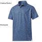 DEOLAX Mens Polo Shirts Fashion Print Mens Golf Shirt Dry Fit Mens Golf Polo Short Sleeve Quick Dry Funny Golf Shirt for Men