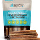 Raw Paws Standard Bully Sticks for Small Dogs, 6-Inch (10 Count) - Low Odor Junior Bully Chews - Free-Range Pizzle Sticks for Dogs - Single Ingredient Dog Chews - Rawhide Alternative - Long Lasting