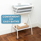 Smoochie 2 in 1 Dog Bathtub Washing Station, Elevated Pet Bath Tub, Collapsible and Portable Bathtub for Dogs, Cats Bathing, Shower and Grooming, Indoor and Outdoor