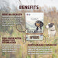 6 Natural Duck Neck Dog Treats – Single Ingredient, Dehydrated & Chewy – Low-Fat, High-Protein Training Reward – Made in USA