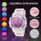 Kids Watch,Boys Watch for 3-15 Year Old Boys,Digital Sport Outdoor Multifunctional Chronograph LED 50 M Waterproof Alarm Calendar Analog Watch for Children with Silicone Band,Kids Gift