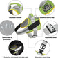 Bolux Dog Harness, No-Pull Reflective Dog Vest, Breathable Adjustable Pet Harness with Handle for Outdoor Walking - No More Pulling, Tugging or Choking (X-Small (Pack of 1), GreenYellow)