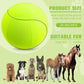 Herding Ball for Dogs & Horses - 25" with Cover Large Green Ball with Pump