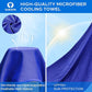 Sukeen Cooling Towel,Instant Evaporative Cooling for Sports,Yoga,Golf,Gym,Neck,Workout and More(40”x 12”)