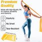 Exercise Resistance Bands for Working Out Set of 5 for Women and Men, Stretch Bands for Exercise, Physical Therapy, Arms Legs Workout, Stretching, Home Fitness
