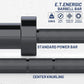 7ft Olympic Barbell Bar 45LB Load 1500lbs Capacity Available, for Gym Home Exercises, Weightlifting, Powerlifting for 2" Olympic Plates