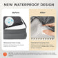 Bedsure Orthopedic Dog Beds for Small Dogs - Washable Small Dog Cat Bed Waterproof, Comfort Pet Couch Sofa with Washable Removable Cover, Pets Bed with Nonskid Bottom, Grey, 24"