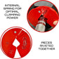 Micro Gainz Dumbbell Fractional 1.25lb Weight Plate, Ideal for Micro Loading, (Choose Color) 4 Piece Fractional Weight Plates, Designed for Dumbbell Training, Made In USA