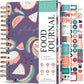 PLANBERRY Food Journal Premium – Nutrition Planner – Diet & Calorie Tracker – Meal & Exercise Diary – Weight Loss Journal (Tropical Fresh)
