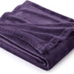 Bedsure Fleece Throw Blanket Purple - 300GSM Blankets for Couch, Sofa, Bed, Soft Lightweight Plush Cozy Throws for Toddlers, 50x60 inches
