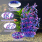 kathson Pack of 2 Extra Large Aquarium Plants,23 Inches Tall Aquarium Plants Plastic Artificial Green Water Plants Bendable Tall Fish Tank Plant Decorations for Freshwater and Saltwater (Purple)