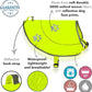 Dog Reflective Vest - Comfortable Jacket Safety Hunting, High Visibility for Dogs with Elastic Straps and Clasp Closure- Yellow, XX-Large
