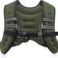 ZELUS Weighted Vest, 6lb/8lb/12lb/16lb/20lb/25lb/30lb Weight Vest with Reflective Stripe for Workout, Strength Training, Running, Fitness, Muscle Building, Weight Loss, Weightlifting