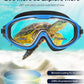 Adult Swimming Goggles,Leak-Proof,Anti-Fog Pool Glasses,Wide View Swim Goggles with Ear Plugs and Nose Clip