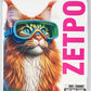 zetpo Cat Nail Caps | Cat Claw Covers | with Adhesives and Applicators (XS, 5X Glitter Random Colors | 100 pcs)