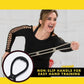 Walk at Home Workout Bands 7 Ring Adjustable Resistance Bands for Working Out Home Workout Walking Exercise Workout Bands Fitness Program Exercise Bands Stretch Bands for Recovery