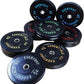 2-Inch Olympic Bumper Plates, Perfect Weight Plates for Weightlifting and Strength Training, Multiple Weights Available