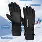 Waterproof Winter Ski Gloves Thermal -10F°, 3M Thinsulate Thick Warm Gloves, Windproof Touch Screen Snow Gloves