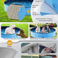 Jasonwell Foldable Dog Pool Collapsible Hard Plastic Dog Swimming Pool Portable Kiddie Pool Pet Pool Doggie Wading Pool Bath Tub for Puppy Small Medium Large Dogs Cats and Kids 55.1"