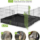 GUTINNEEN Rabbit Pet Playpen Bunny Run Extension Indoor Small Animal Pen (Playpen Only)