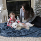 Bedsure Fleece Throw XL Blanket Mineral Blue - 300GSM Soft Lightweight Plush Cozy Blankets for Bed, Sofa, Couch, Travel, Camping, 50x70 inches