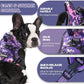 No Pull Dog Harness for Large Dogs, Adjustable No Choke Pet Vest with Dog Leash Fit Smart Reflective Pet Walking Harness for Training Easy Control Soft Handle Purple Camo XL