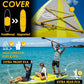 MOUSA 10‘8/11'×35" Extra Wide Inflatable Stand Up Paddle Board, Stable Paddleboard SUP for 2 People/Family, Anti-Slip Full EVA Deck, 3 Handles, 100L Backpack, All-Round Sup Board, Big Fin