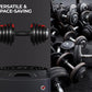 Yaheetech Adjustable Dumbbell Set 28/40/52.5/90LBS Adjustable Dumbbells Fast Adjust Dumbbell Weight Set with Anti-Slip Handle and Tray for Men/Women Home Gym Strength Training Equipment Single/Pair