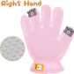 2 in 1 Pet Grooming Glove for Cats & Dogs, Efficient Deshedding Brush Pet Long Short Fur Removal Glove, Gentle Massaging Puppy Kitten Bathing Grooming Brush Tool, Easy Clean Floating Hair Mitt