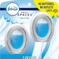 Febreze Bathroom Air Freshener, Odor-Fighting, Plug In Alternative, Air Fresheners for Home and Bathroom and Kitchen, Closet Air Fresheners, Linen & Sky Scent, 2 Count