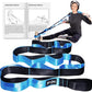 BOB AND BRAD 12 Loop Yoga Stretch Strap - Non-elastic for Stretching, Physical Therapy, Pilates, Dance, Gymnastics, and Athletic Trainers With Carry Bag