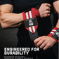 Gymreapers Weightlifting Wrist Wraps (IPF Approved) 18" Professional Quality Wrist Support with Heavy Duty Thumb Loop - Best Wrap for Powerlifting Competition, Strength Training, Bodybuilding
