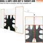 VEVOR Portable Lacrosse Goal - Complete Training Accessory Set with Extended Coverage for Youth and Adults