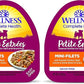 Wellness Petite Entrées Mini-Filets with Roasted Chicken, Beef, Carrots & Green Beans in Gravy, 3-Ounce Cup (Pack of 24)